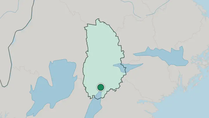 Map of Askersund in Sweden