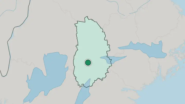 Map of Fjugesta in Sweden