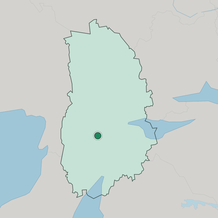 Map showing Fjugesta — In Örebro County