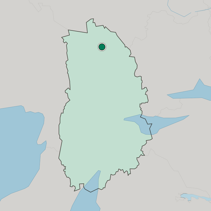 Map showing Kopparberg — In Örebro County