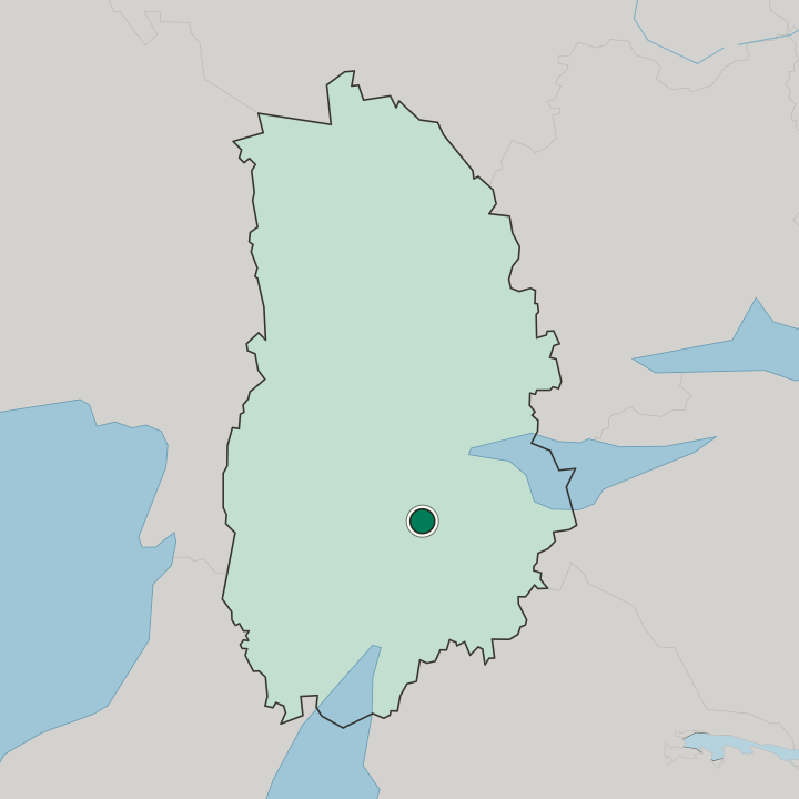Map showing Kumla — In Örebro County