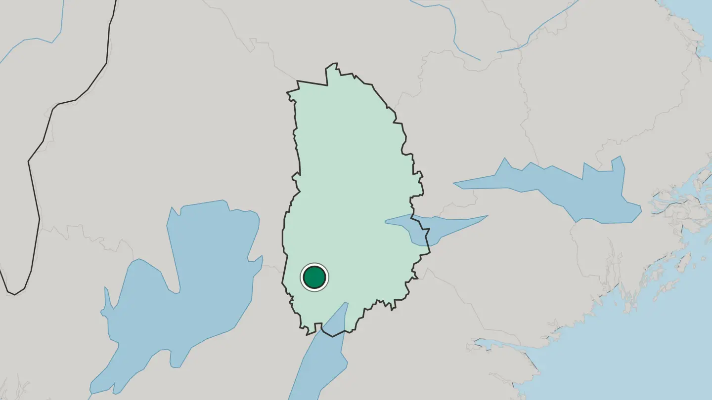 Map of Laxå in Sweden