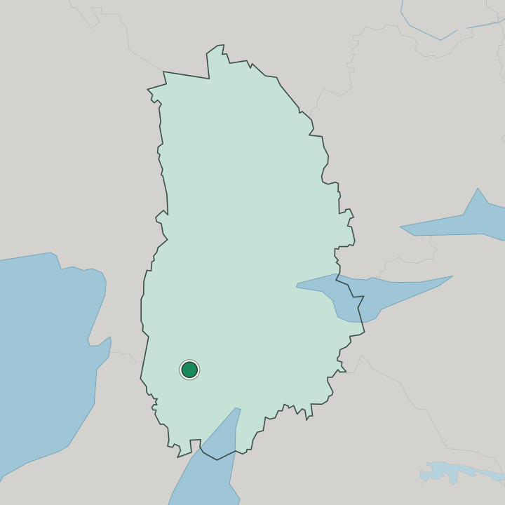 Map showing Laxå — In Örebro County
