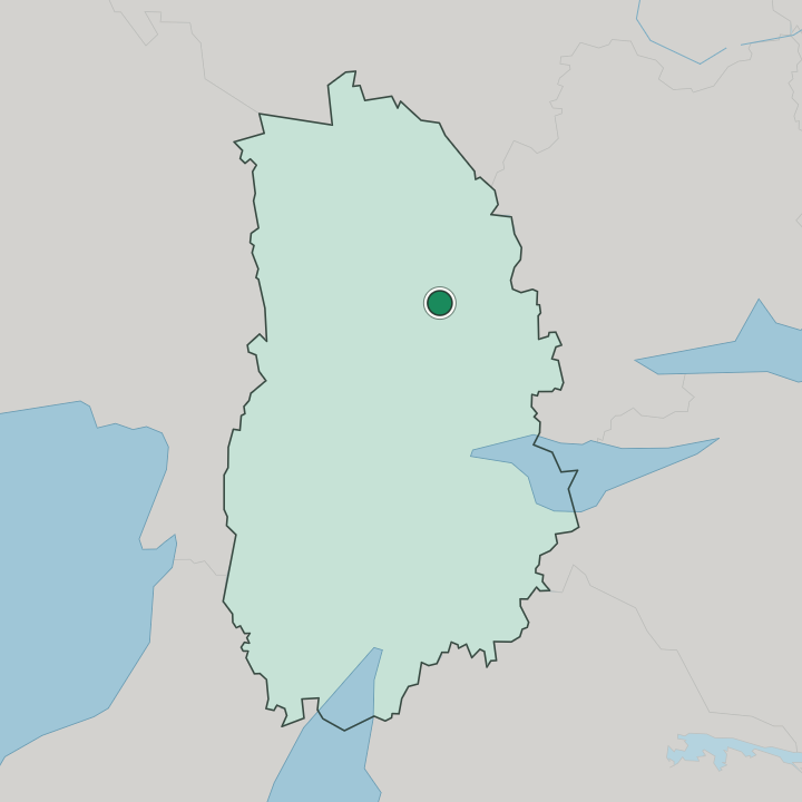 Map showing Lindesberg — In Örebro County