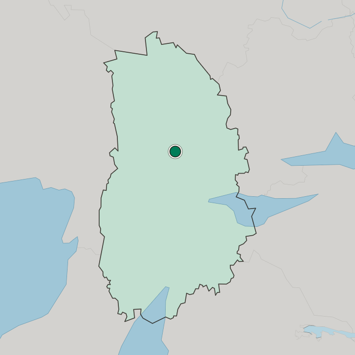 Map showing Nora — In Örebro County