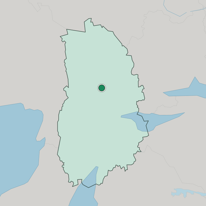 Map showing Nora — In Örebro County