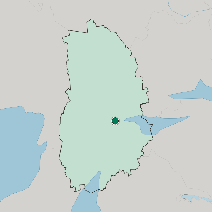 Map showing Almby — In Örebro County