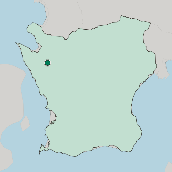 Map showing Åstorp — In Skåne County