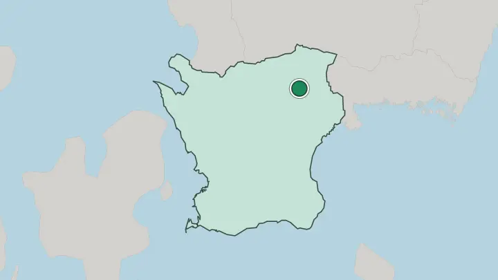 Map of Broby in Sweden