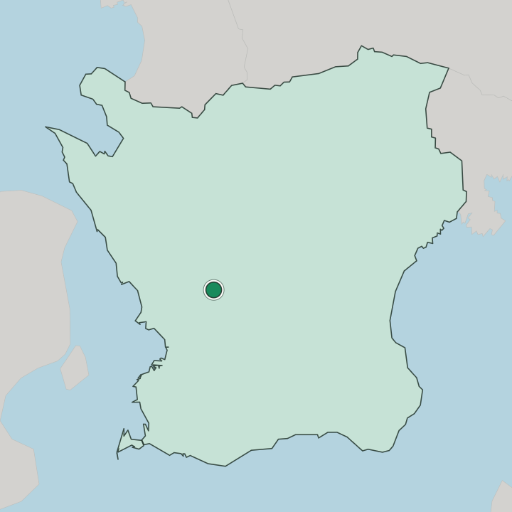 Map showing Eslöv — In Skåne County