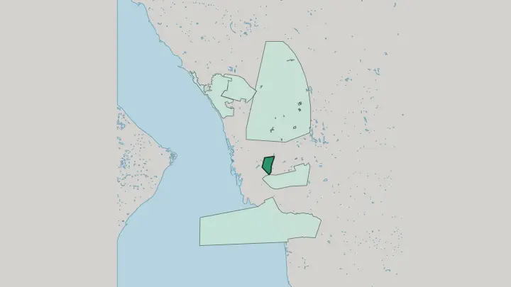 Map of Eskilsminne in Helsingborg