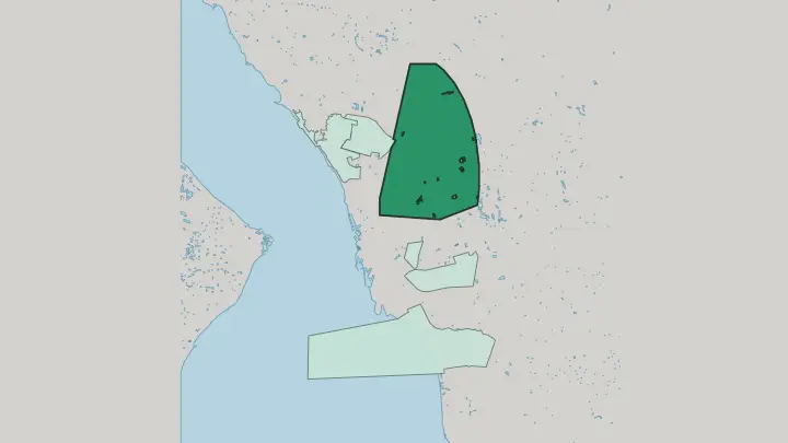 Map of Filborna in Helsingborg