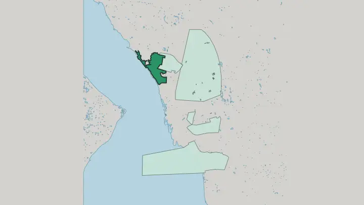 Map of Pålsjö in Helsingborg