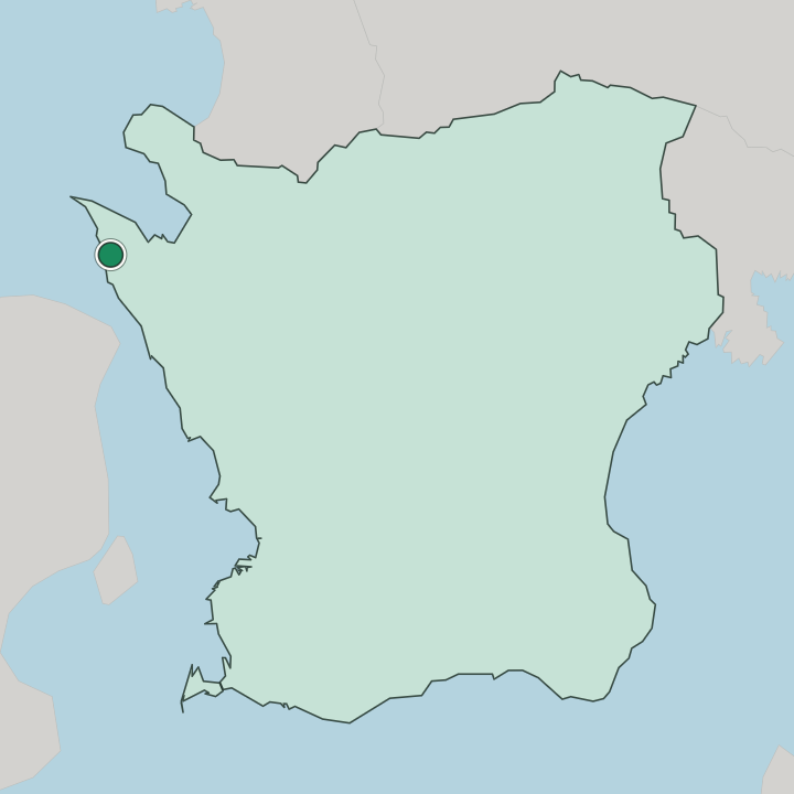 Map showing Höganäs — In Skåne County