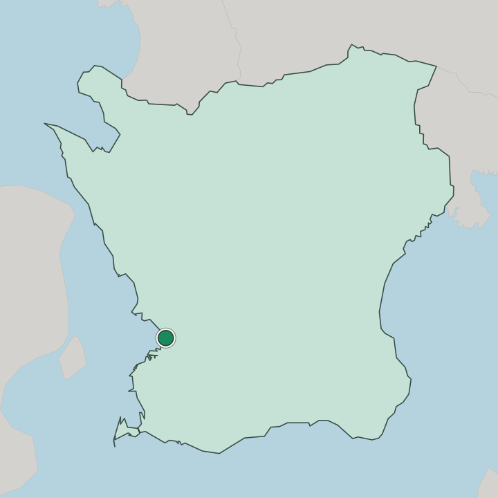 Map showing Lomma — In Skåne County