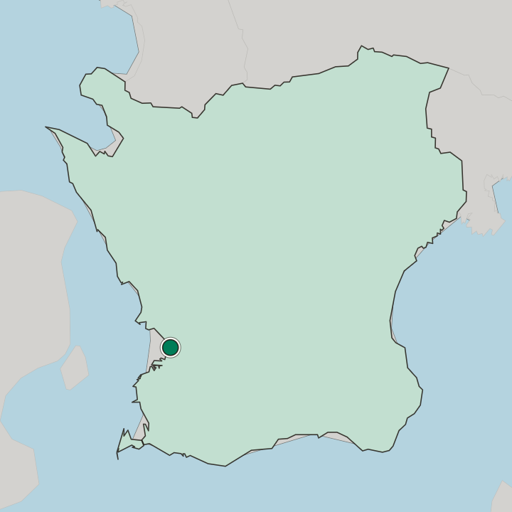 Map showing Lomma — In Skåne County