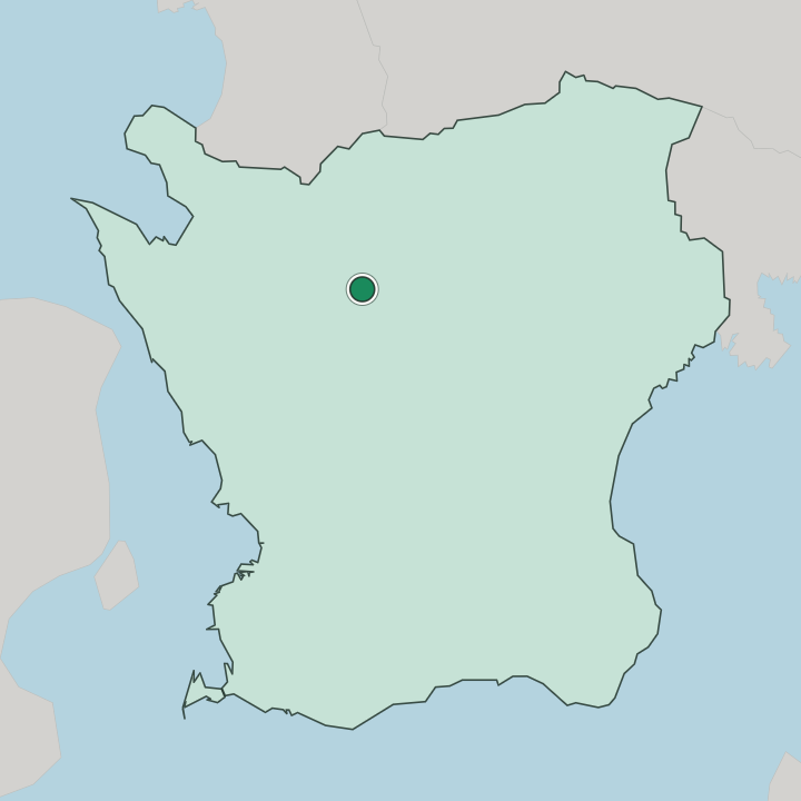 Map showing Perstorp — In Skåne County