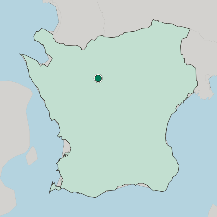 Map showing Perstorp — In Skåne County