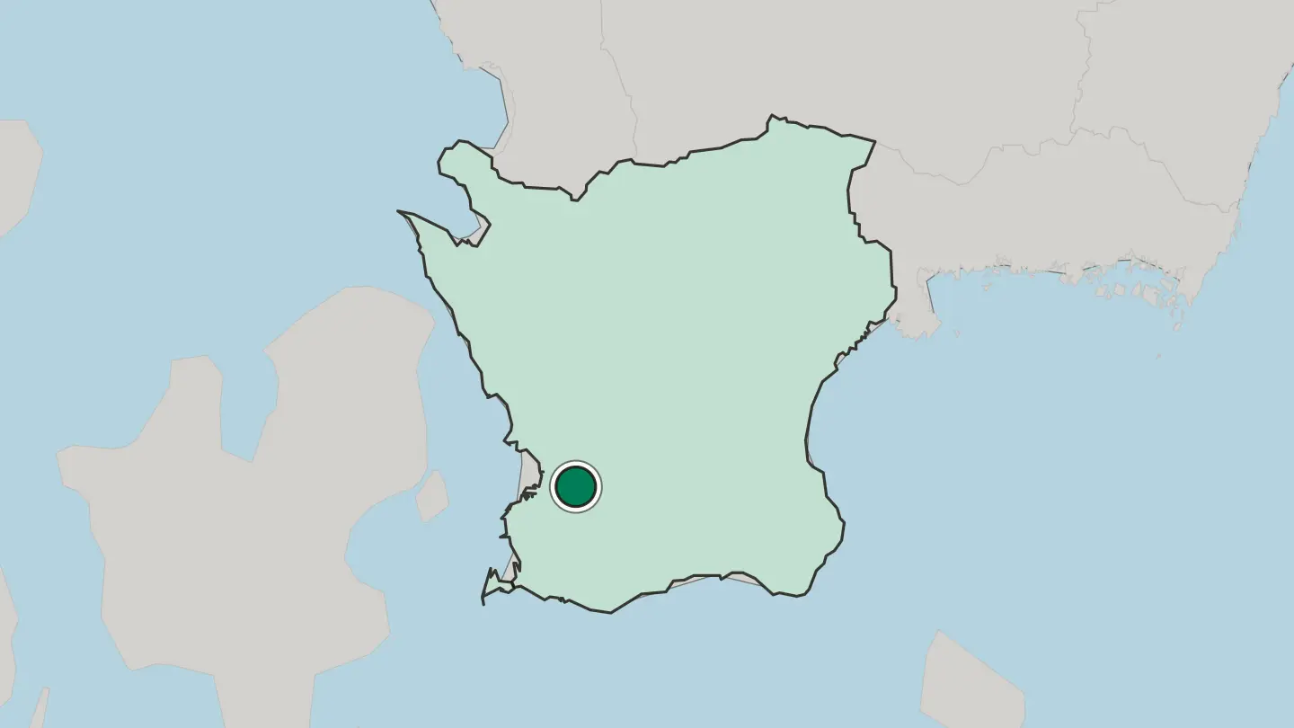 Map of Staffanstorp in Sweden