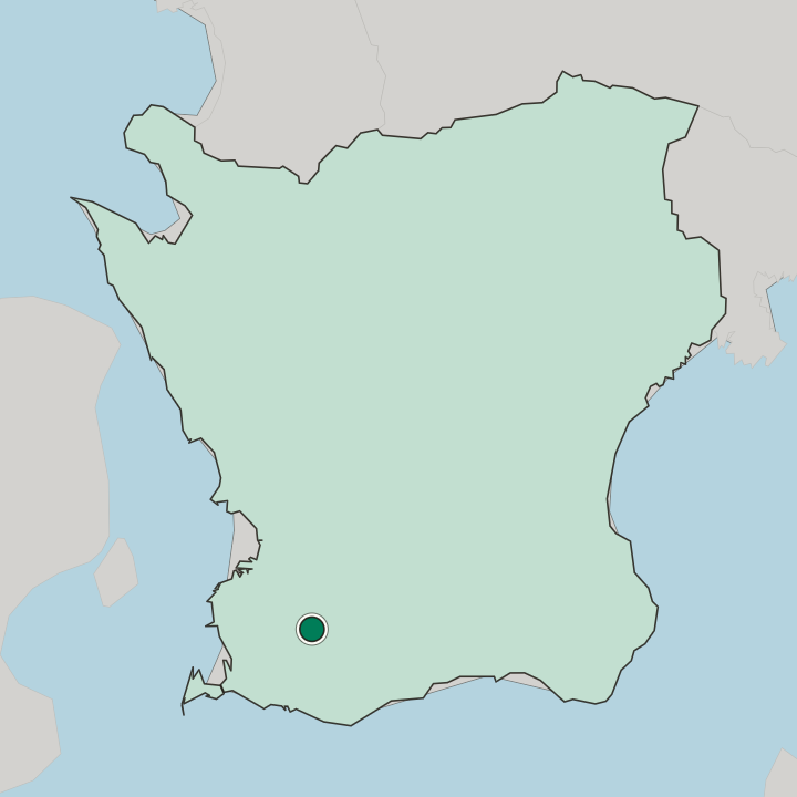 Map showing Svedala — In Skåne County