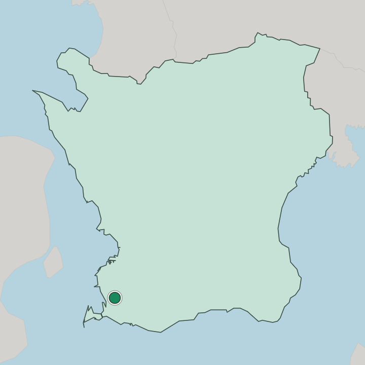 Map showing Vellinge — In Skåne County