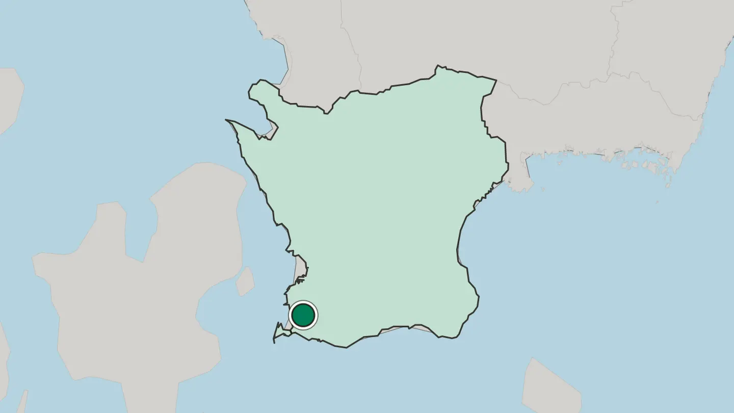 Map of Vellinge in Sweden