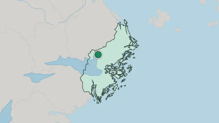 Map of Märsta in Sweden
