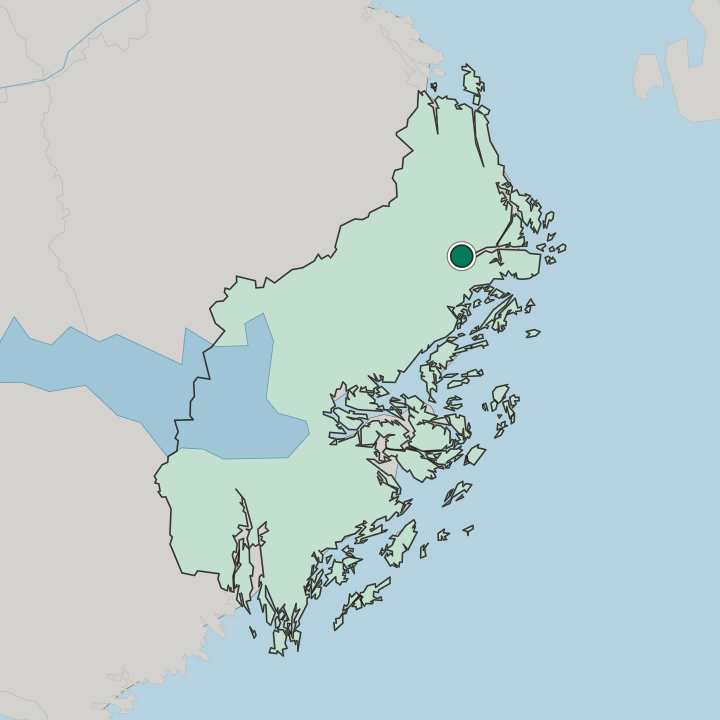 Map showing Norrtälje — In Stockholm County