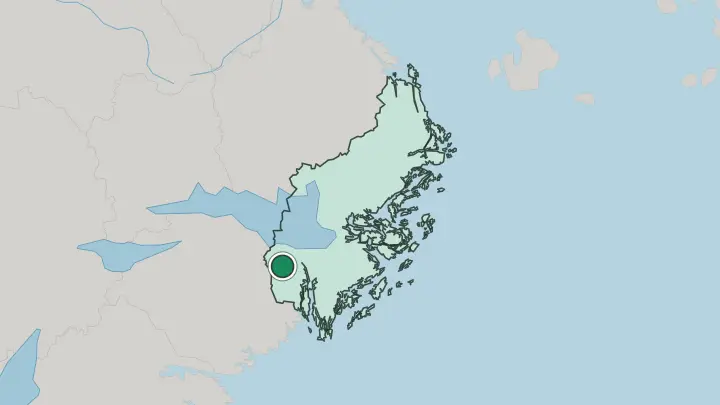 Map of Nykvarn in Sweden