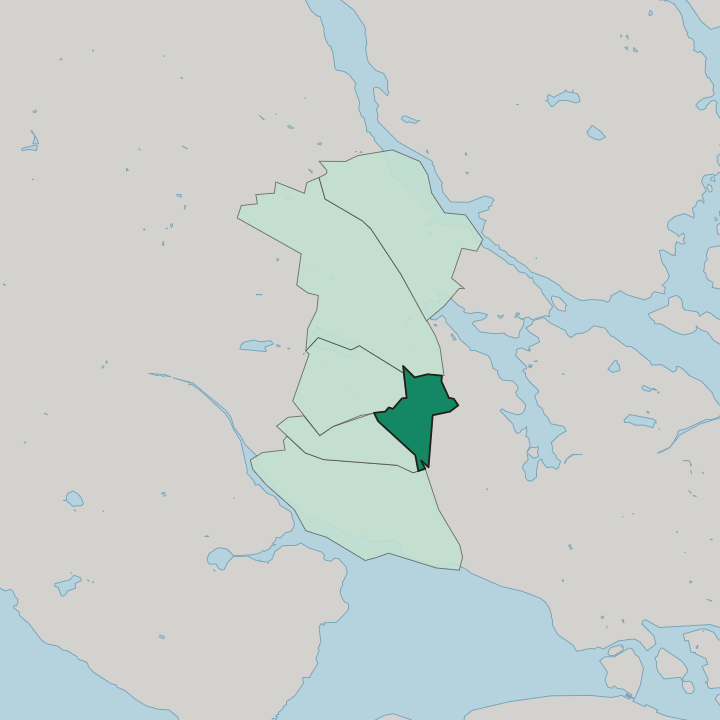 Map showing Hagalund — In Solna