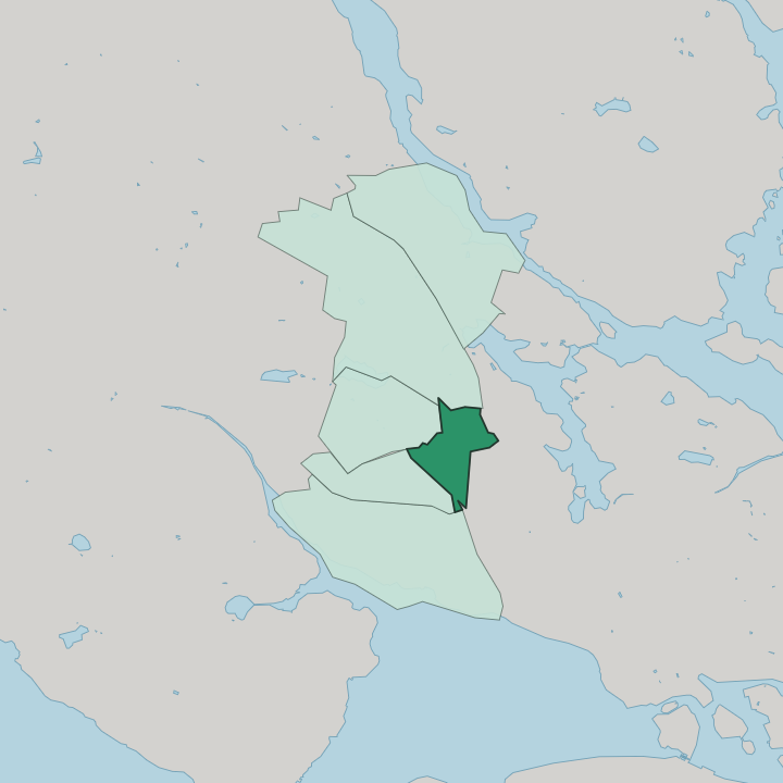 Map showing Hagalund — In Solna