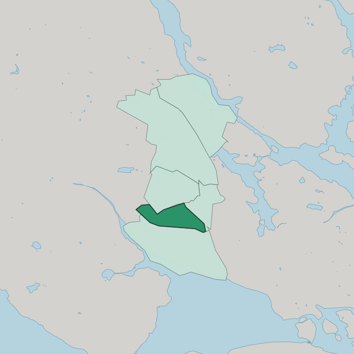 Map showing Skytteholm — In Solna