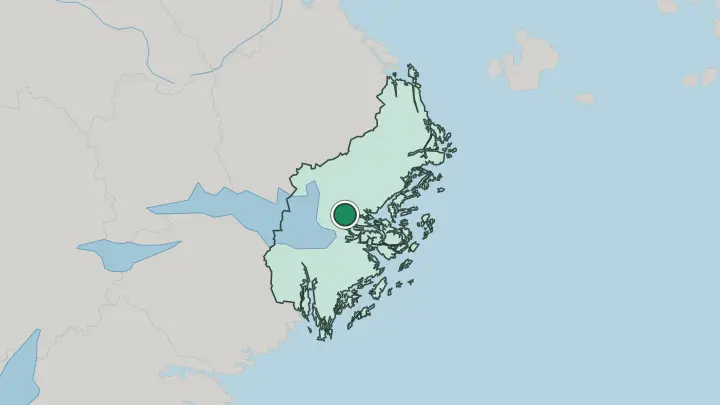 Map of Täby in Sweden