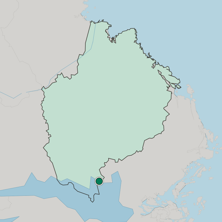 Map showing Bålsta — In Uppsala County