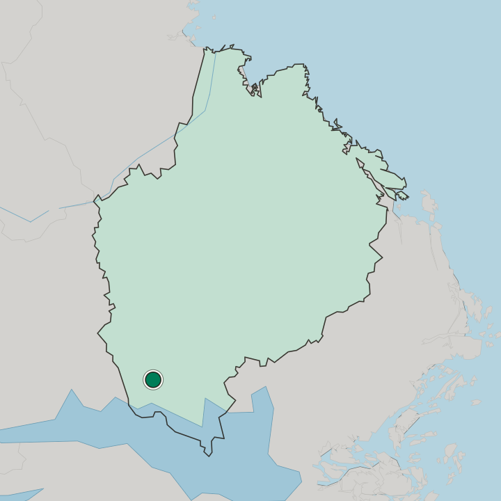 Map showing Enköping — In Uppsala County