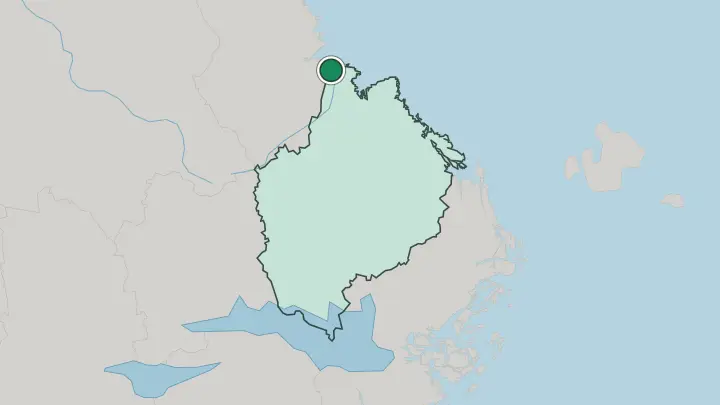 Map of Skutskär in Sweden