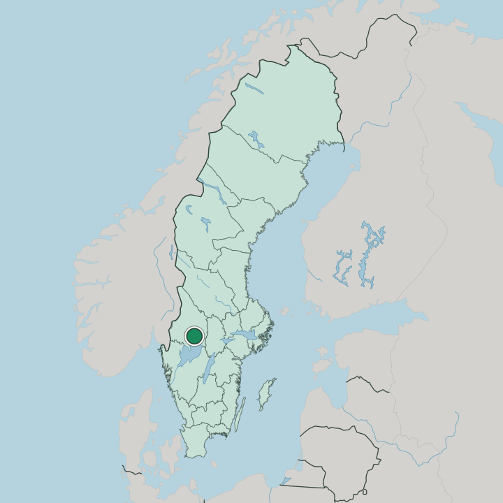 Map showing Herrhagen — In Sweden