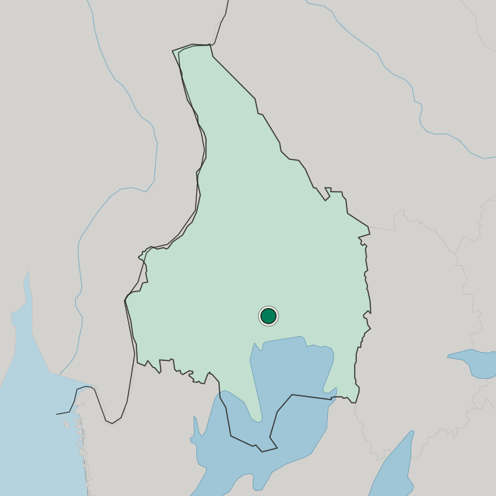 Map showing Kil — In Värmland County