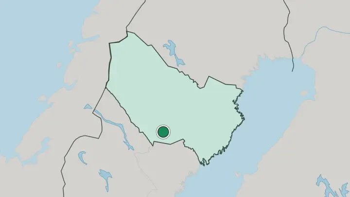 Map of Åsele in Sweden