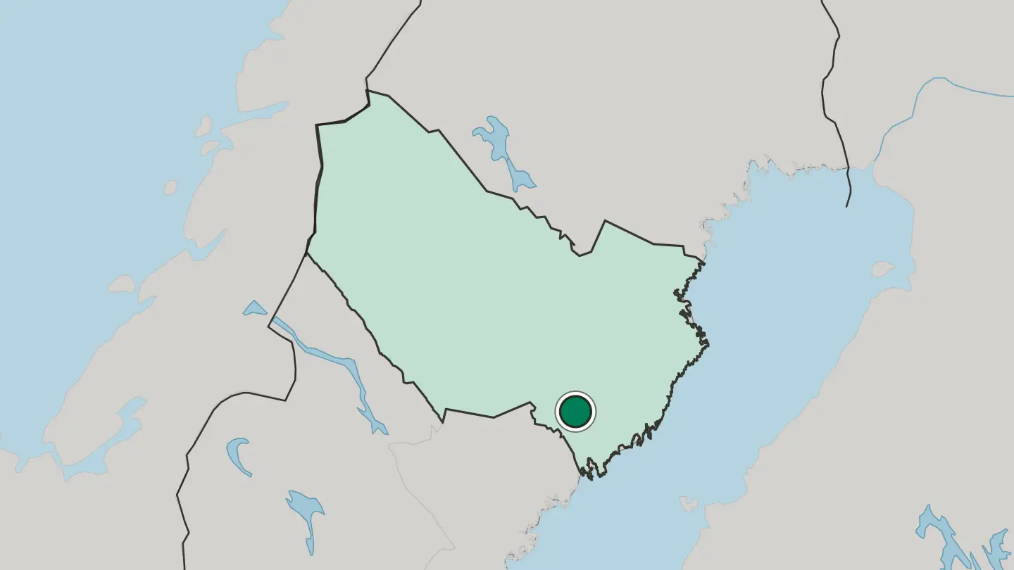Map of Bjurholm in Sweden