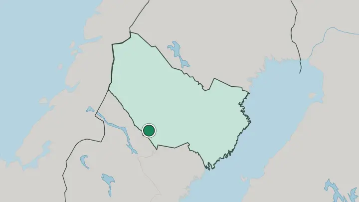Map of Dorotea in Sweden