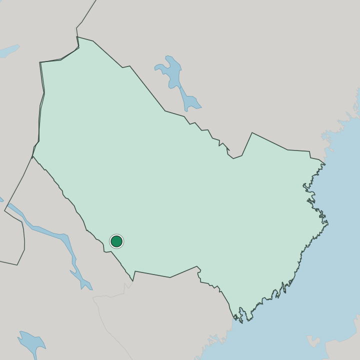 Map showing Dorotea — In Västerbotten County