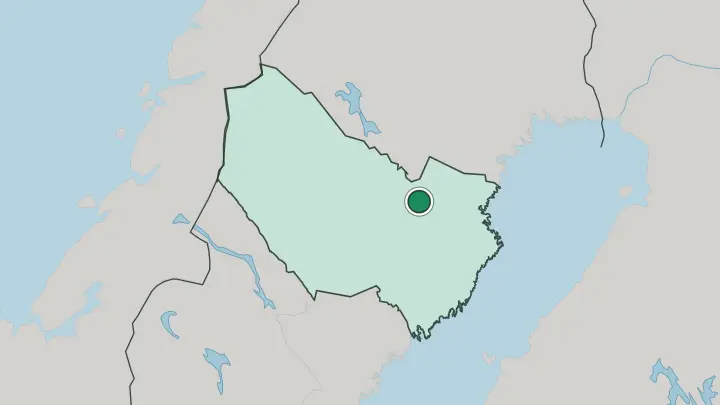 Map of Norsjö in Sweden