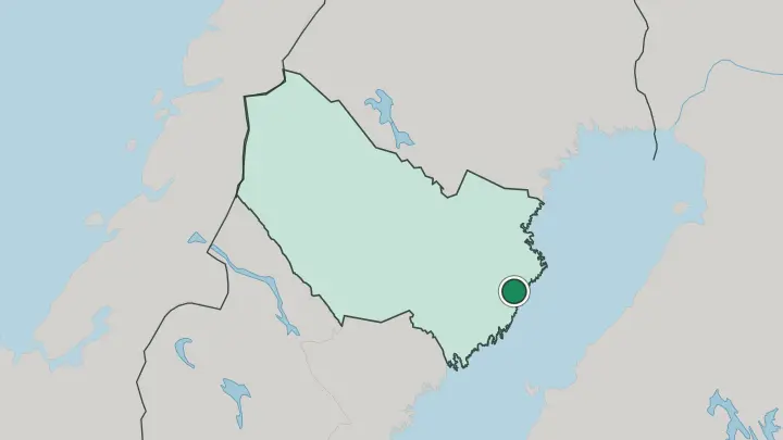 Map of Robertsfors in Sweden