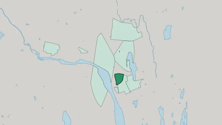 Map of Ålidhem in Umeå