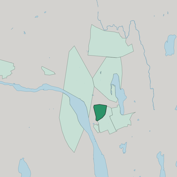 Map showing Ålidhem — In Umeå