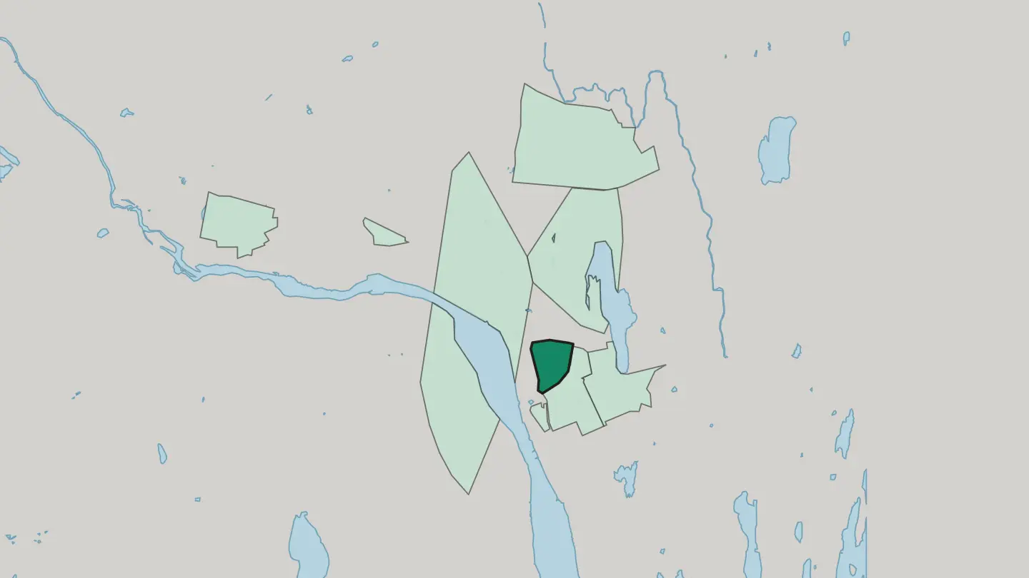 Map of Ålidhem in Umeå