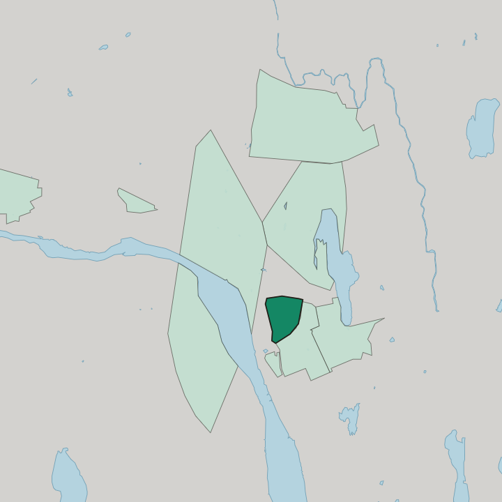 Map showing Ålidhem — In Umeå