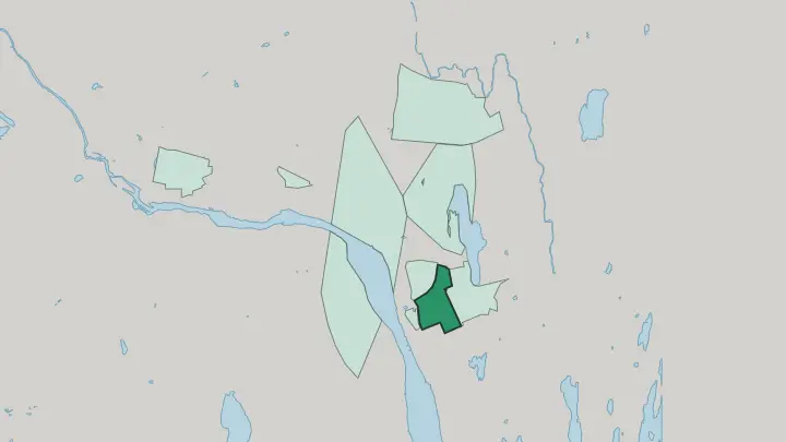 Map of Carlshem in Umeå