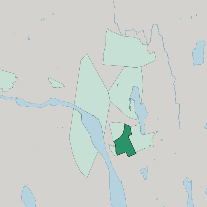Map showing Carlshem — In Umeå
